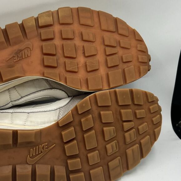 Sacai x Nike Vapor Waffle Sail Gum Mens Size 9.5 DD1875 100 Running Sneakers - Picture 12 of 13